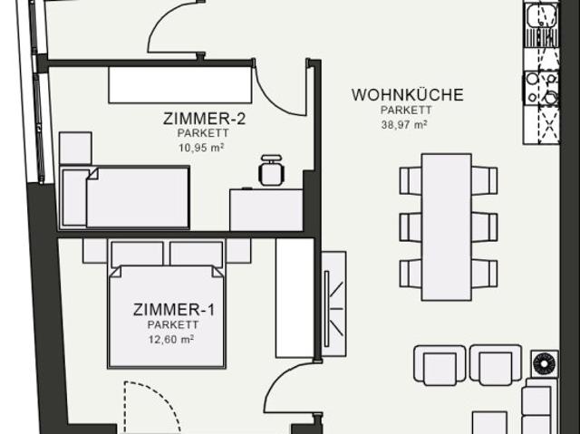 Apartment mieten in Münzgraben, Graz