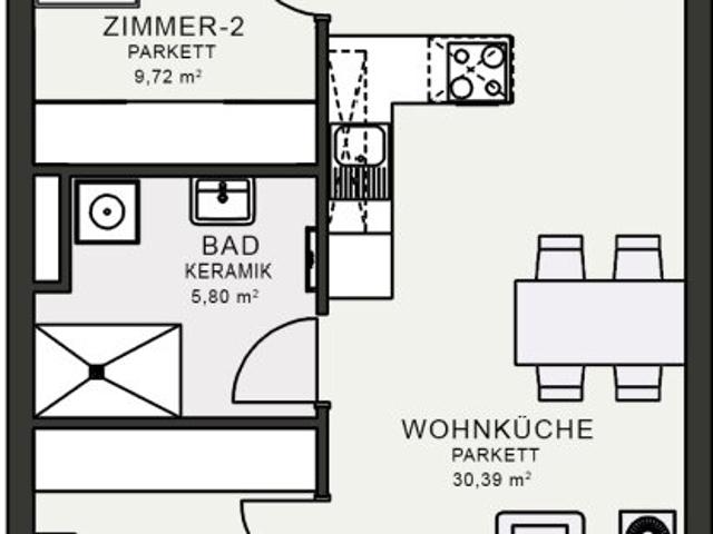 Apartment mieten in Jakomini, Gersdorf-Feistritz