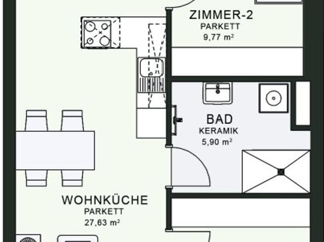 Apartment mieten in Jakomini, Gersdorf-Feistritz