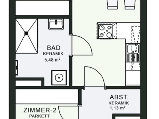Apartment mieten in Jakomini, Gersdorf-Feistritz