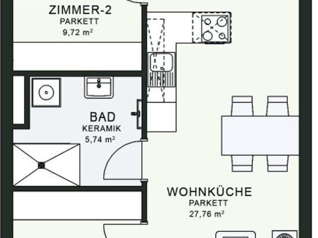 Apartment mieten in Jakomini, Gersdorf-Feistritz