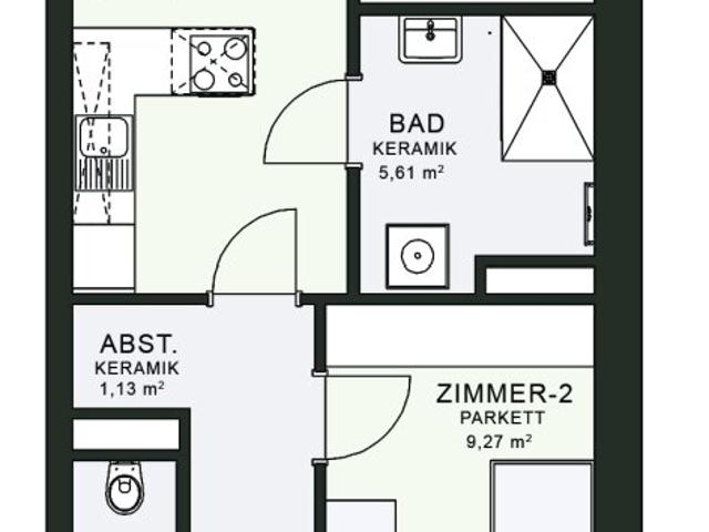 Apartment mieten in Jakomini, Gersdorf-Feistritz