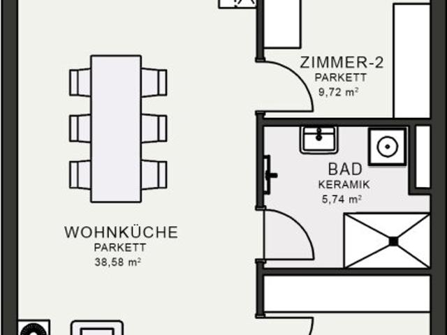 Apartment mieten in Jakomini, Gersdorf-Feistritz
