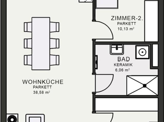 Apartment mieten in Jakomini, Gersdorf-Feistritz