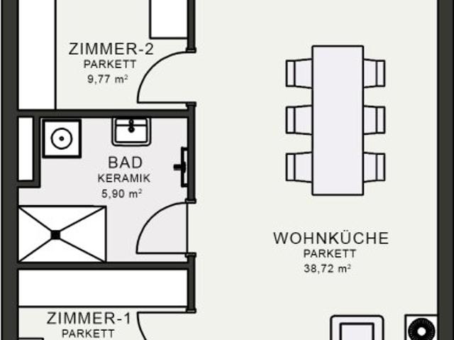 Apartment mieten in Jakomini, Gersdorf-Feistritz
