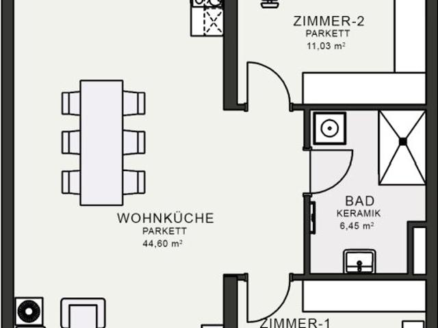 Apartment mieten in Jakomini, Gersdorf-Feistritz