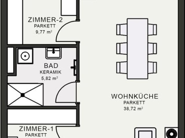 Apartment mieten in Jakomini, Gersdorf-Feistritz