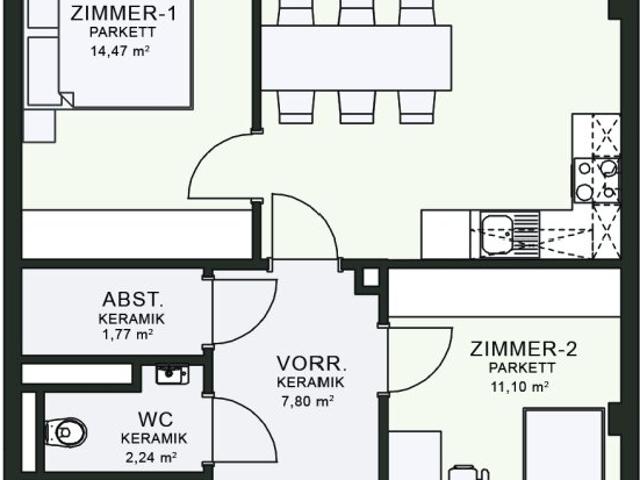 Apartment mieten in Jakomini, Gersdorf-Feistritz
