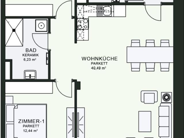 Apartment mieten in Jakomini, Gersdorf-Feistritz