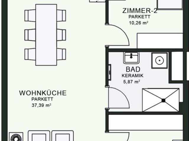 Apartment mieten in Jakomini, Gersdorf-Feistritz