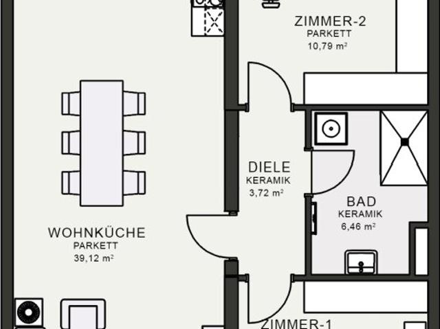 Apartment mieten in Jakomini, Gersdorf-Feistritz