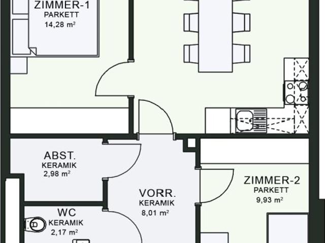 Apartment mieten in Jakomini, Gersdorf-Feistritz