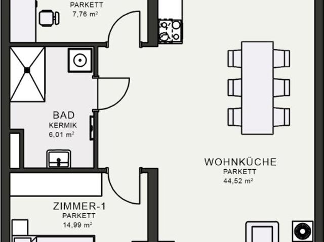 Apartment mieten in Jakomini, Gersdorf-Feistritz