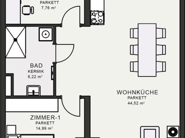 Apartment mieten in Katastralgemeinde Jakomini, Graz