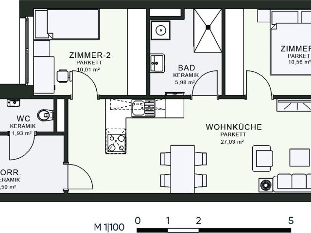 Apartment mieten in Jakomini, Gersdorf-Feistritz