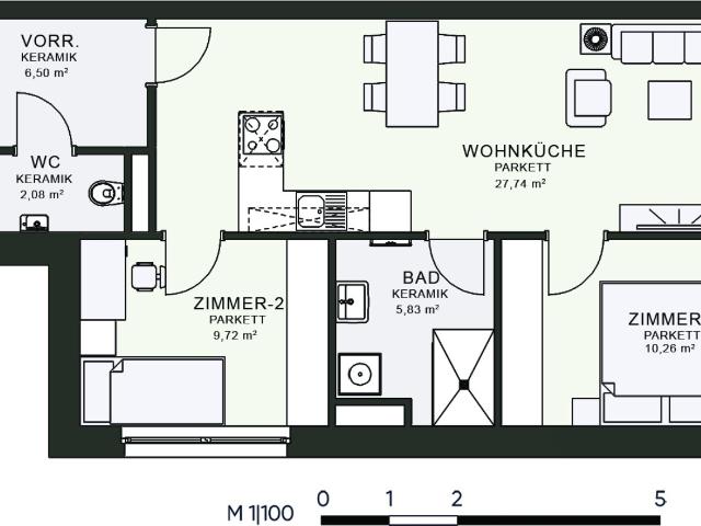Apartment mieten in Jakomini, Gersdorf-Feistritz