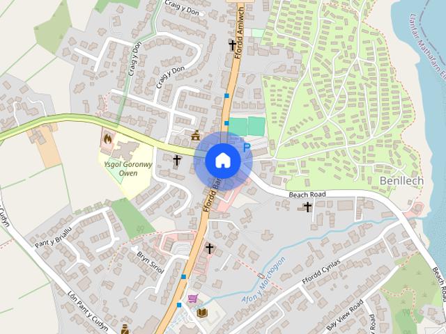 Apartment for rent in Llanfair-Mathafarn-Eithaf, Benllech