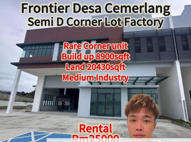 Warehouse for rent in Plentong, Johor