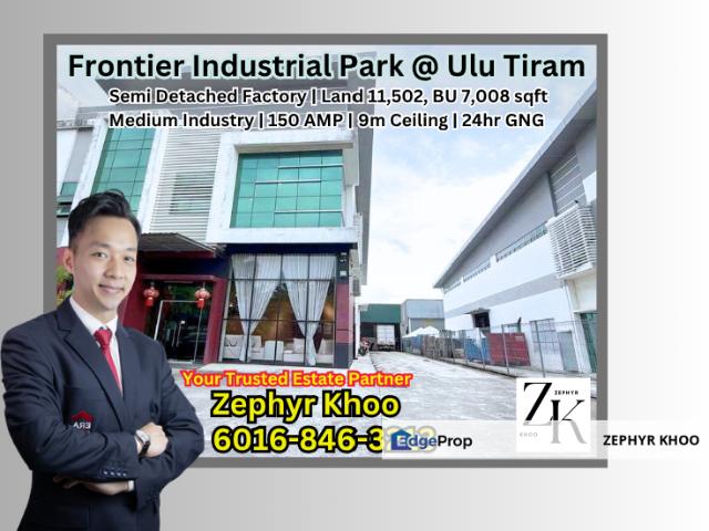 Warehouse for sale in Plentong, Johor