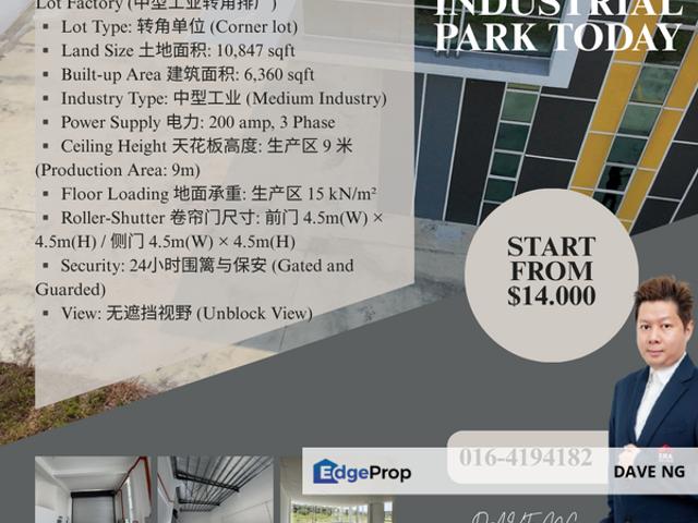 Warehouse for rent in Ulu Tiram, Johor