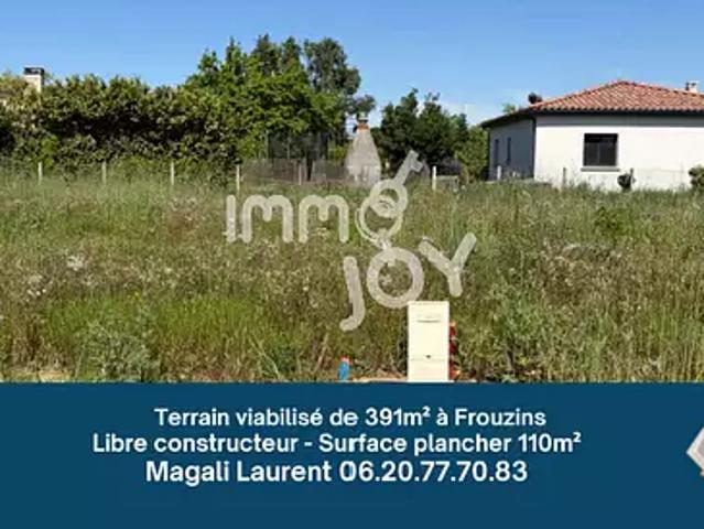 Terrain vente à Muret, Frouzins