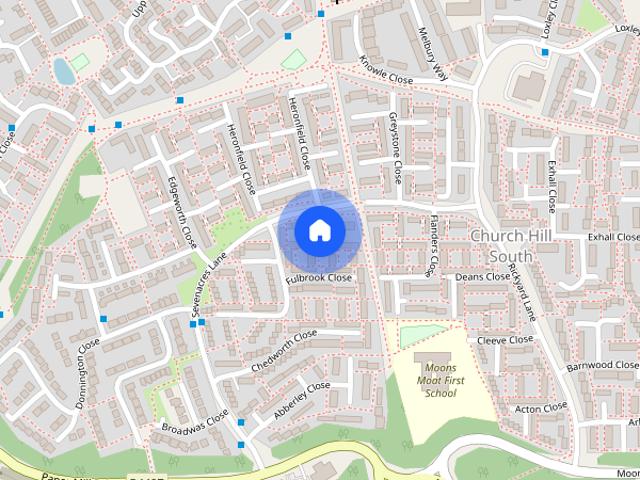 House for rent in Church Hill South, Redditch