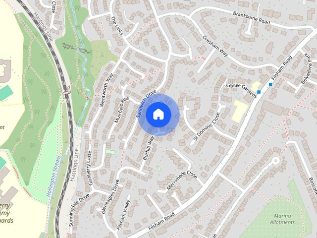 House for rent in West Marina, Guestling Green