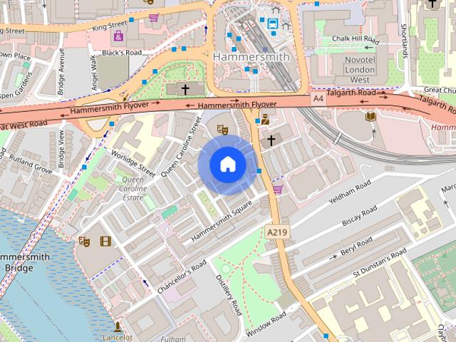 Apartment for rent in Peabody Hammersmith Estate, Greater London