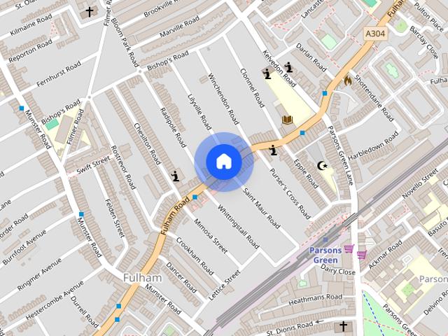 Apartment for rent in Fulham, Greater London