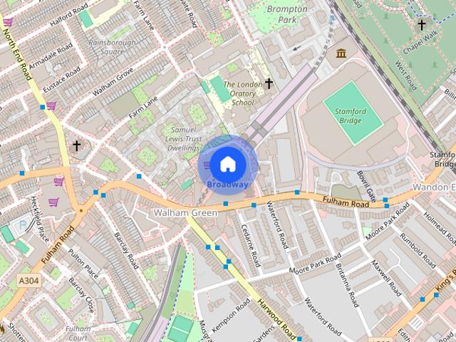Apartment for rent in Fulham, Walham Green