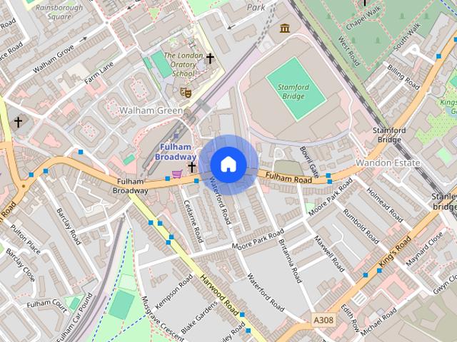 Apartment for rent in Fulham, Cat Hill