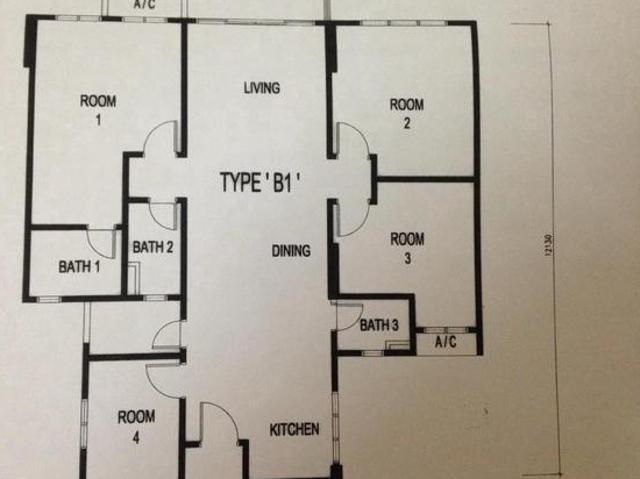 Apartment for sale in Kajang, Langat