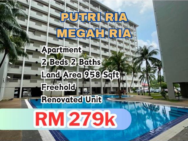 Apartment for sale in Masai, Johor Bahru