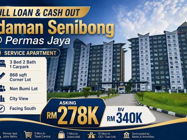Apartment for sale in Masai, Johor