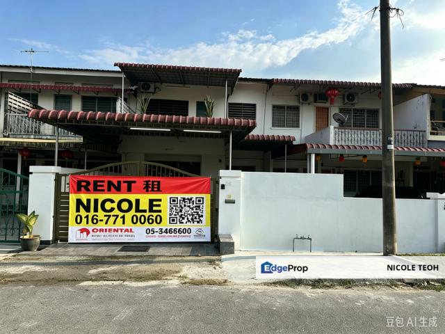 House for rent in Majlis Bandaraya Ipoh, Kinta