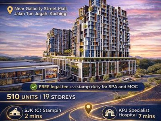 Apartment for sale in Kuching, Sarawak