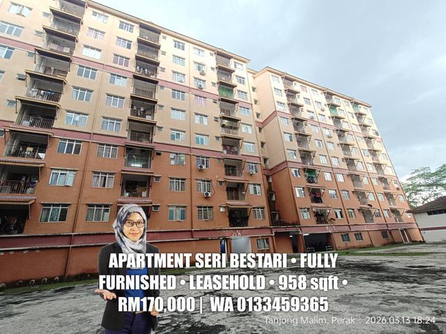Apartment for sale in Perak, Tanjong Malim