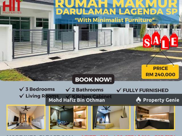 Terraced House for sale in Kuala Muda, Kedah