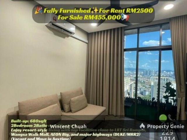 Apartment for rent in Seksyen 10, Kuala Lumpur