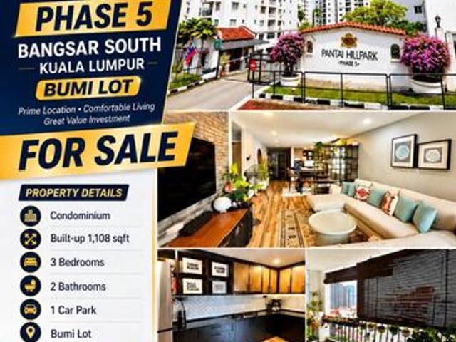 Condominium for sale in Bangsar South, Kuala Lumpur