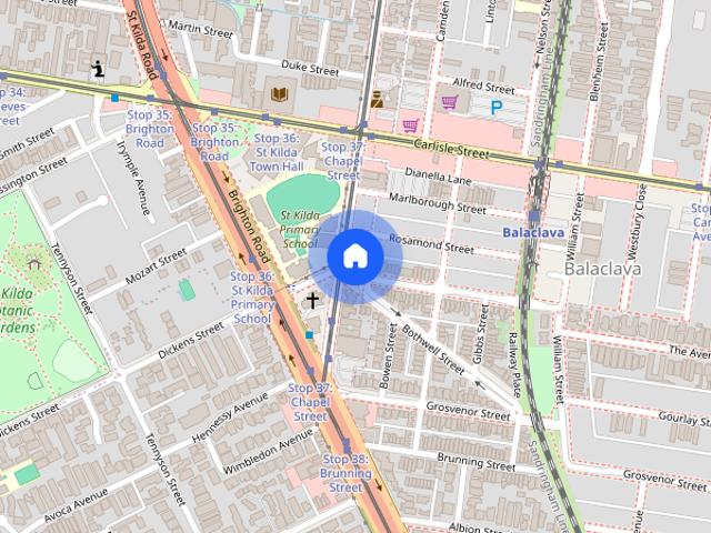 Apartment for rent in St Kilda, Melbourne