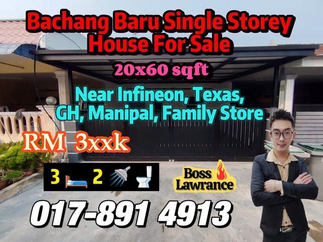 Terraced House for sale in Taman Bachang Baru, Melaka Tengah
