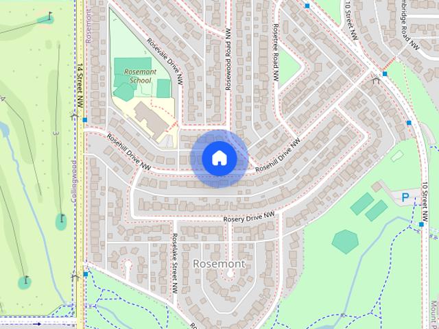 Apartment for rent in Rosemont, Calgary
