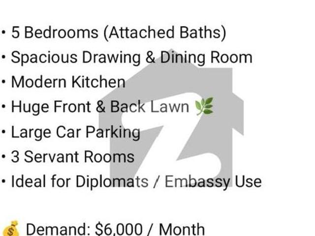 House for rent in Islamabad