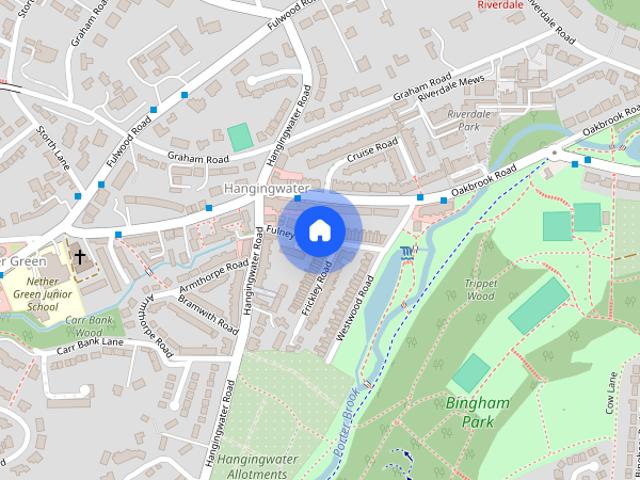 House for rent in Ranmoor, South Yorkshire