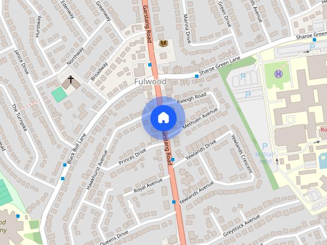 Apartment for rent in Sharoe Green, Higher Bartle