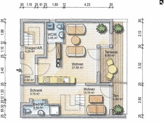 Apartment mieten in Holzöster, Franking