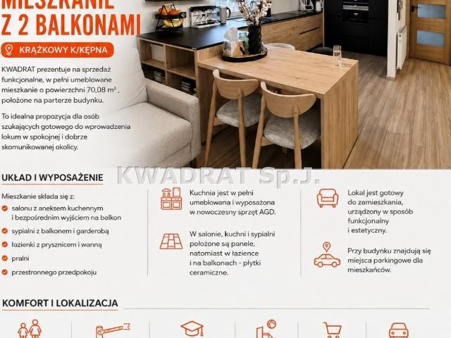 Mieszkanie na sprzedaż w Kępno, Wielkopolskie