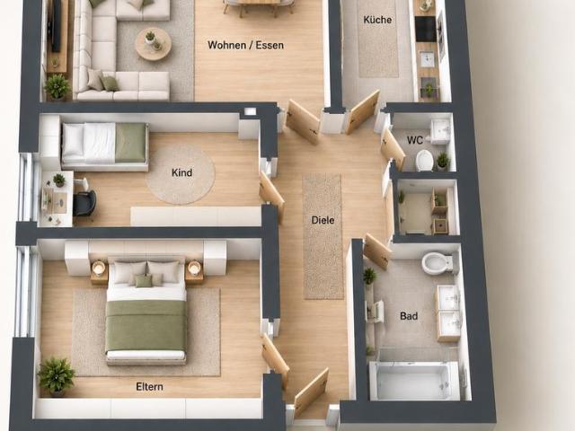 Wohnung kaufen in Bergen-Enkheim, Sachsenhausen
