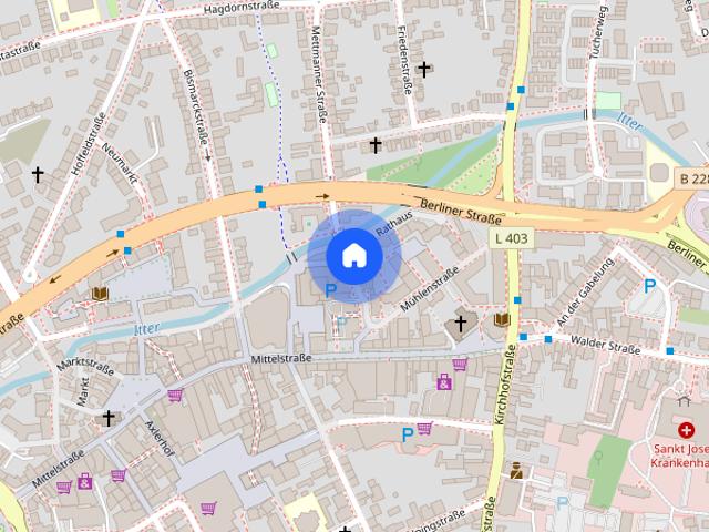 Apartment mieten in Kleef, Hilden